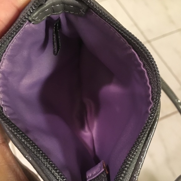 Coach silver and black ocelot leopard wristlet - Picture 8 of 8